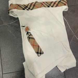 Burberry Unisex Claude Mini Check Footie, Hat Gift Set - Baby